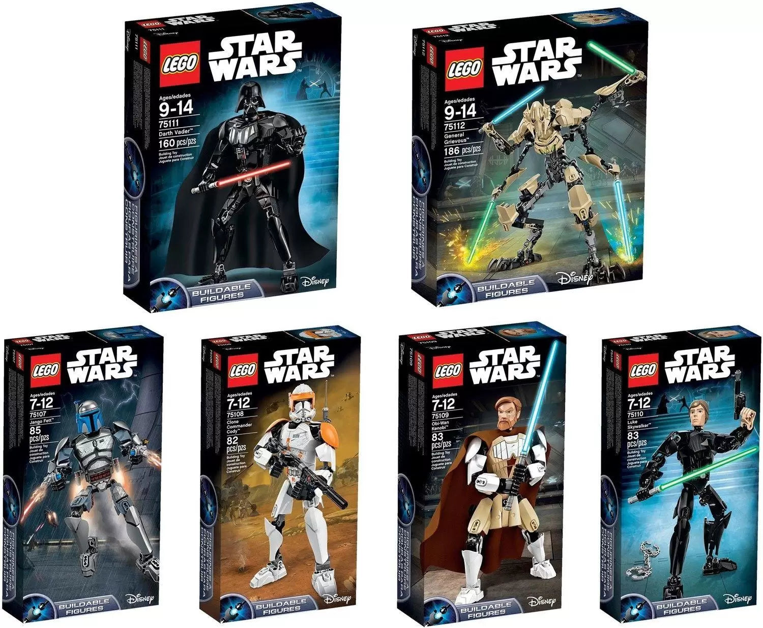 Star Wars Buildable Figures