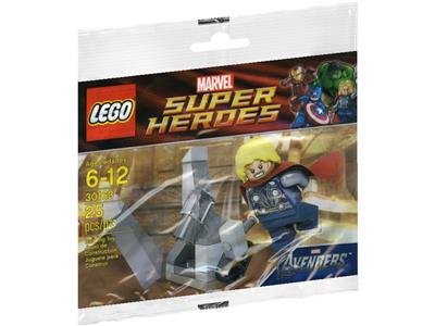 LEGO Super Heroes: Thor and the Cosmic Cube Set 30163 (Bagged)