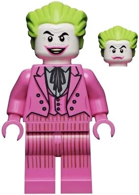 LEGO DC Super Heroes The Joker Pink Suit Minifigure from 76188 (Bagged)