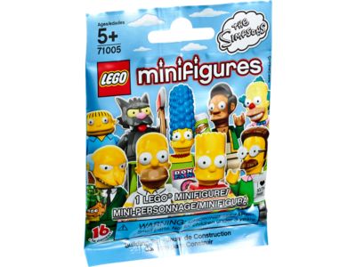 The Simpsons Lego 71005 The Simpson Series Homer Simpson Character Minifigures