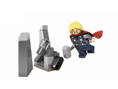 LEGO Super Heroes: Thor and the Cosmic Cube Set 30163 (Bagged)